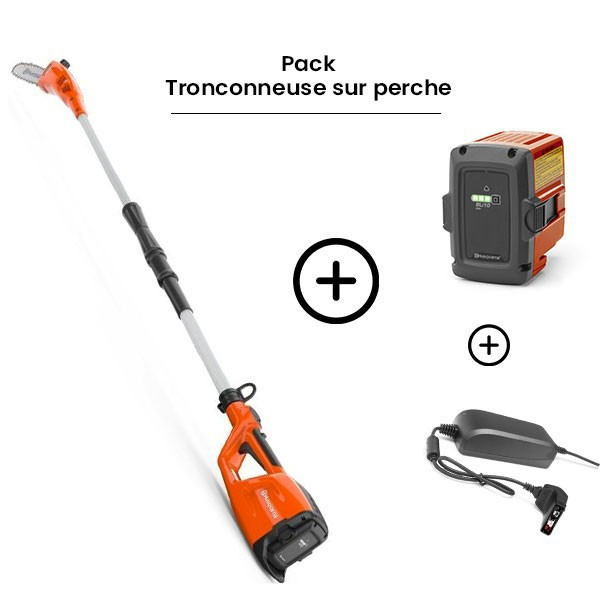 HUSQVARNA 120iTK4-P Akku-Stangenkettensägen-Paket